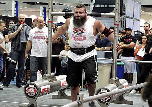 Robert Oberst, Professional Strongman
